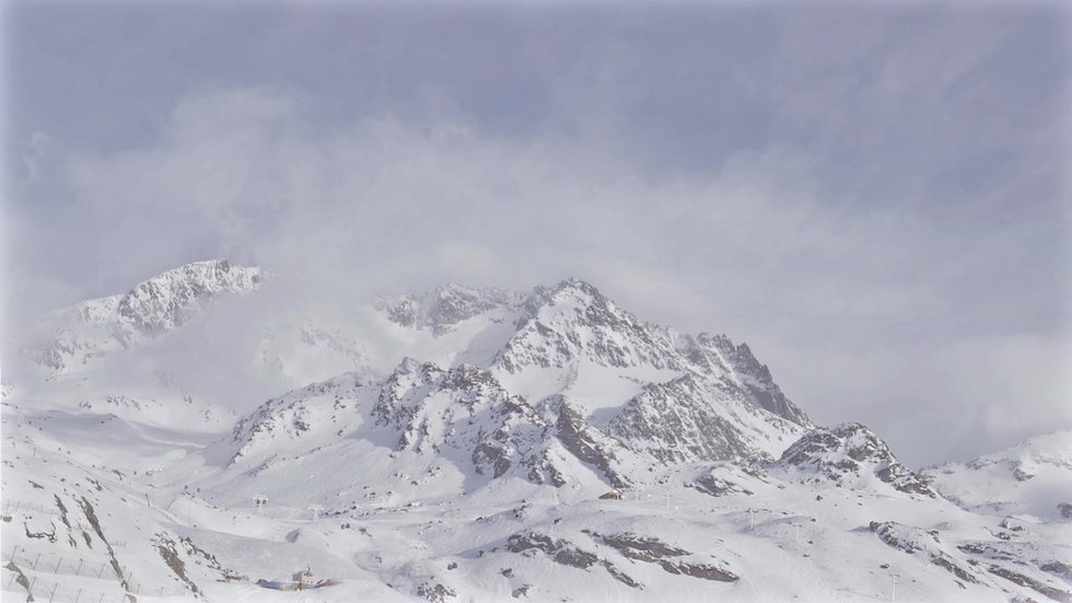 Snowy mountain